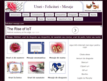 Tablet Screenshot of felicitari-mesaje.com